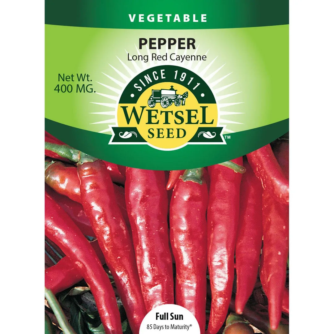 Peppers, Long Red Cayenne 400mg - Image 2