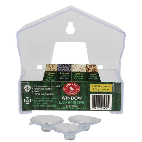Perky Pet.5 lbs Small Window Feeder