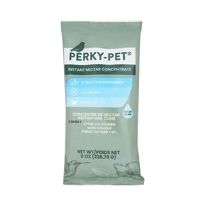 Perky Pet 8oz Clear Instant Nectar Bag Single Facing - Image 2