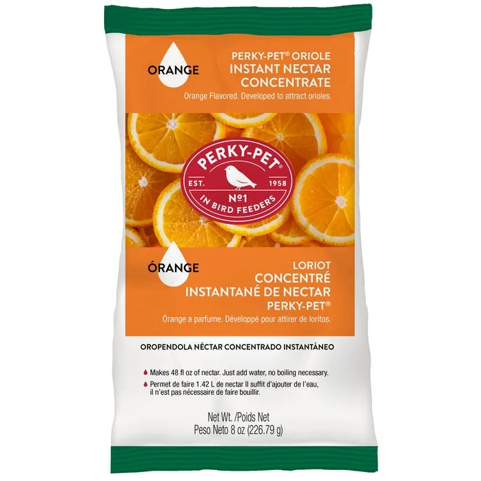 Perky Pet 8oz Oriole Instant Nectar Bag Single Facing - Image 2