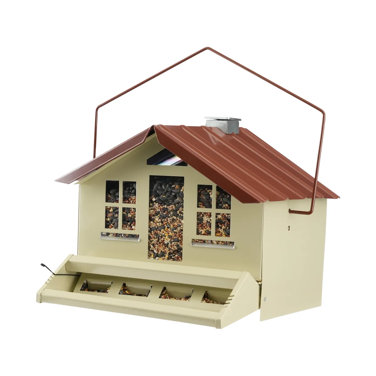 Perky Pet Squirrel Be Gone II Feeder Home with Chimney - Image 2