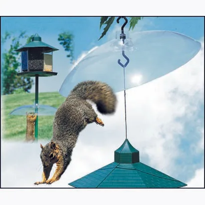 Perky Pet Transparent Squirrel Baffle