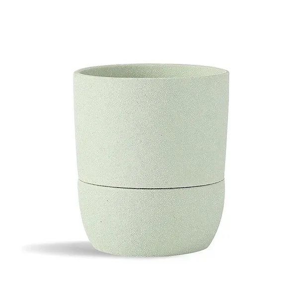 PHG 6.5"x6.5" Urban Dweller Self-Watering Pot Bright White - Image 2