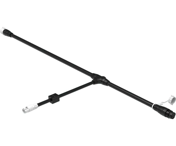 PHOTOBIO AC Power T Cable, 40A M25 to EN100, 1-T, Ferrite, 4.5'