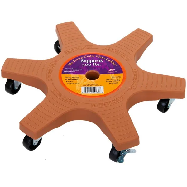 Plant Stand Down Under Plant Caddie Terra Cotta