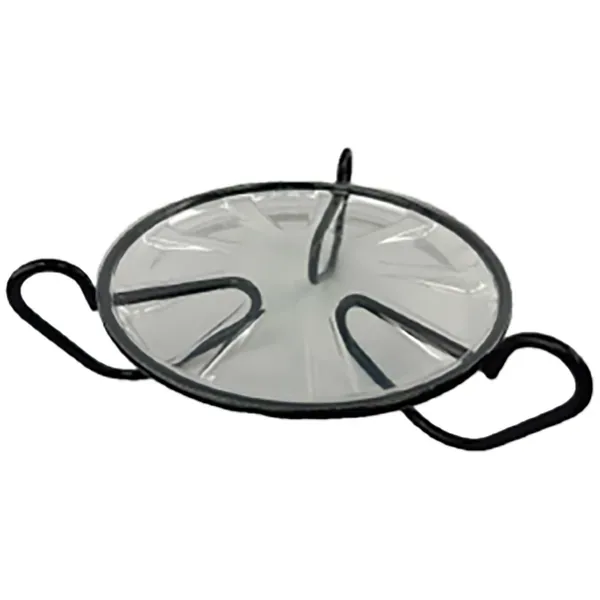Plastec 8" Modern Table Top Plant Stand Black - Image 2