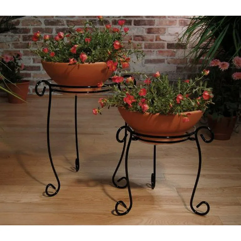 Plastec Simply Perfect Plant Stand Black - Image 2