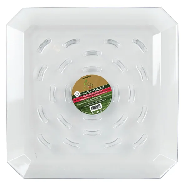Plastec Square Recycled Saucer