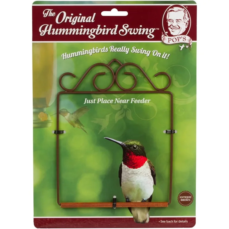 Pops Original Hummingbird Swing Brown - Image 2