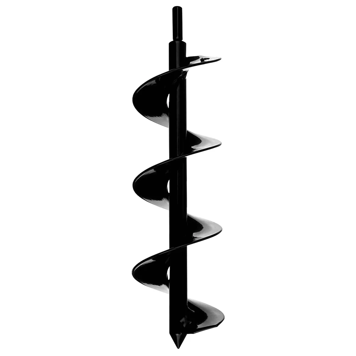 Power Planter 3"x12" Garden Auger Black - Image 2