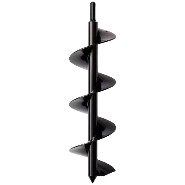 Power Planter 3"x12" Garden Auger Black