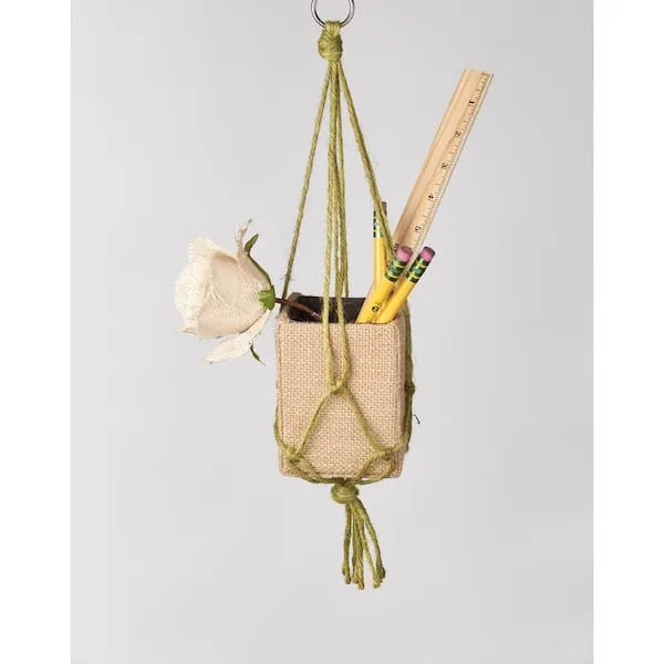 Primitive 18" Mini Jute Hanger Assorted - Image 2