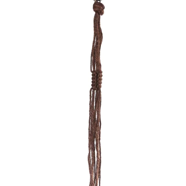 Primitive 36" Brown Colored Jute Hanger
