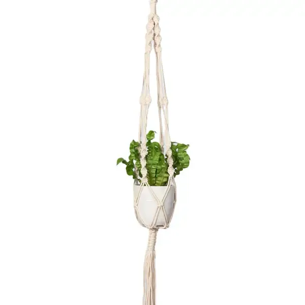 Primitive 42" Cotton Woven Hanger Twisted Cord - Image 2
