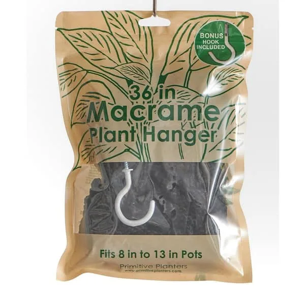 Primitive Bagged Macrame Black - Image 2