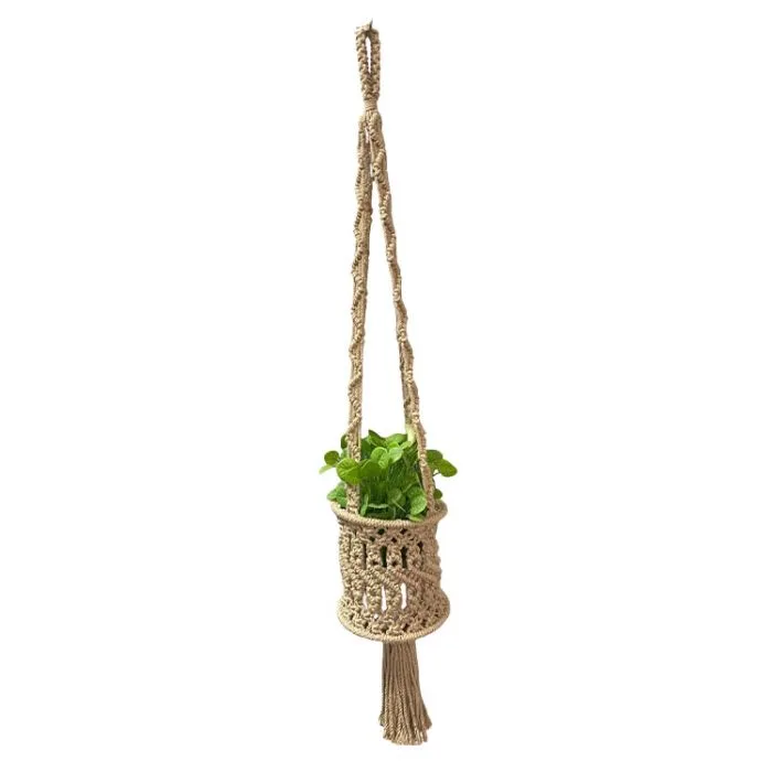 Primitive Hanging Planter Off White - Image 2