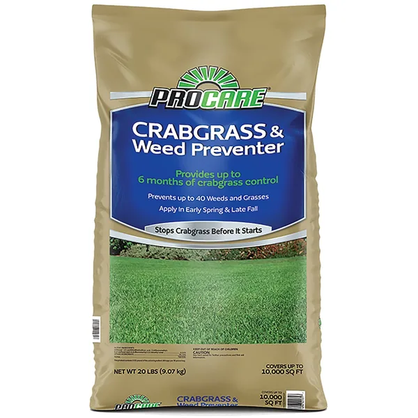 Pro Care 20 lbs Crabgrass & Weed Preventer