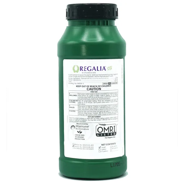 Pro Farm Group Regalia CG 1Qt OMRI ( Reynoutria sachalinensis ) Biofungicide (Regalia PTO)