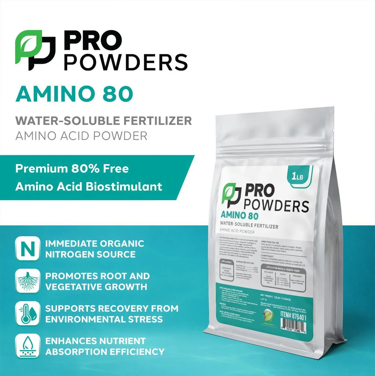 Pro Powders Amino 80 (Amino Acid Powder) - Image 2