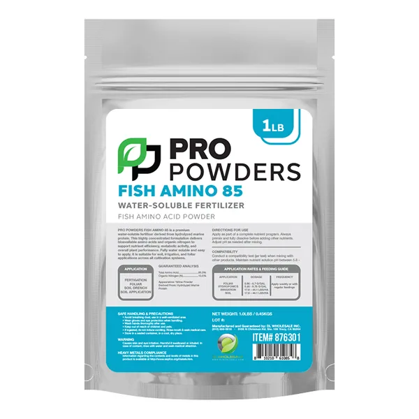 Pro Powders Fish Amino 85 (Fish Amino Acid Powder)