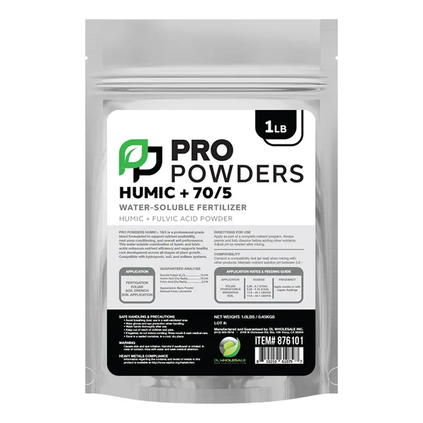 Pro Powders Humic + 70/5 (Humic & Fulvic Acid Powder)