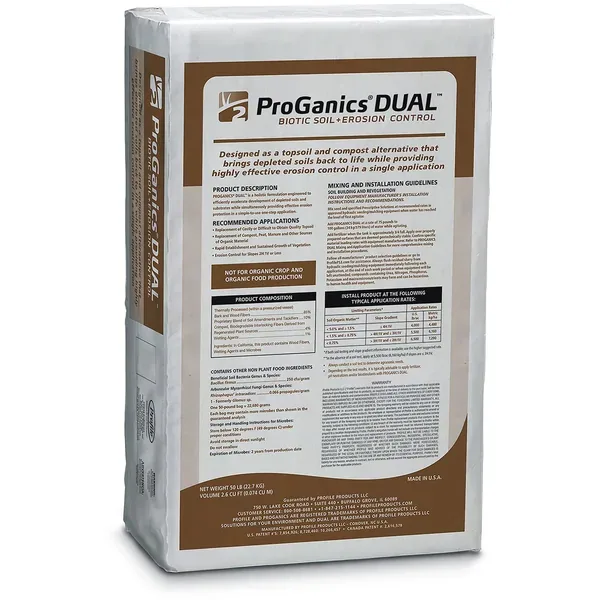 Profile 50 lbs ProGanic Dual Biotic Soil & Erosion Control - Image 2