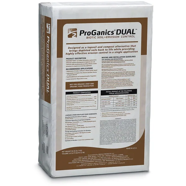 Profile 50 lbs ProGanic Dual Biotic Soil & Erosion Control
