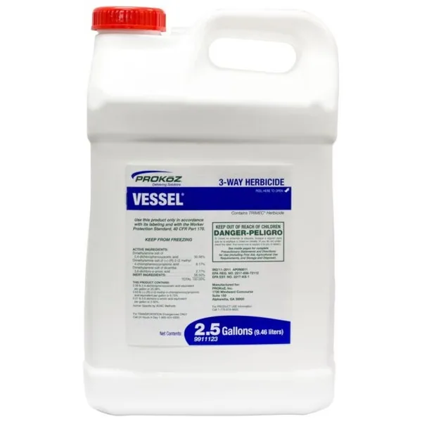 Prokoz Vessel 2.5Gl ( Trimec 992 equivalent ) ( 2,4-D + MCPP + Dicamba ) — Case of 2