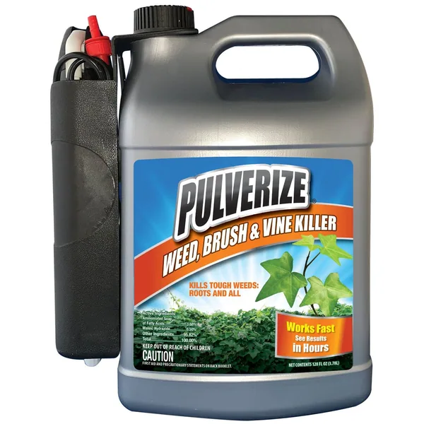 Pulverize 1gal Weed Brush & Vine Killer with Battery Sprayer Ready to Use