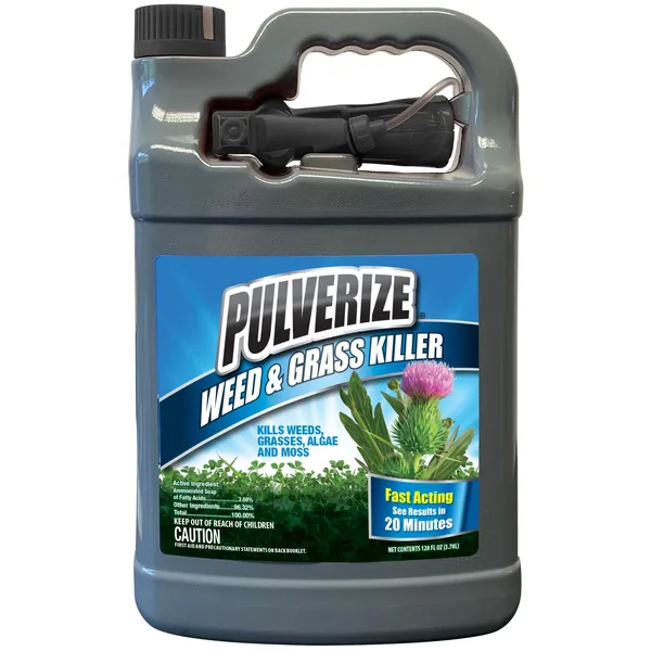 Pulverize 1gal Weed & Grass Killer with Battery Sprayer Ready to Use