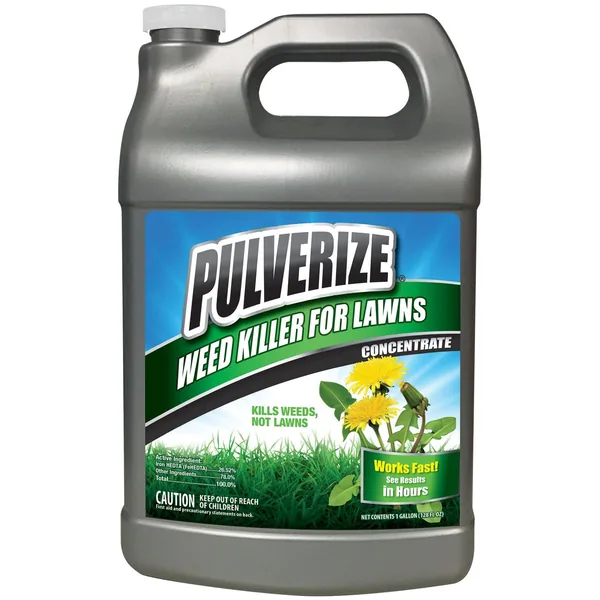 Pulverize 1gal Weed Killer Lawn Liquid Concentrate