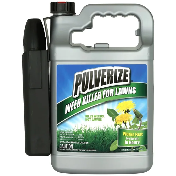 Pulverize 1gal Weed Killer Lawn with Battery Sprayer Ready to Use