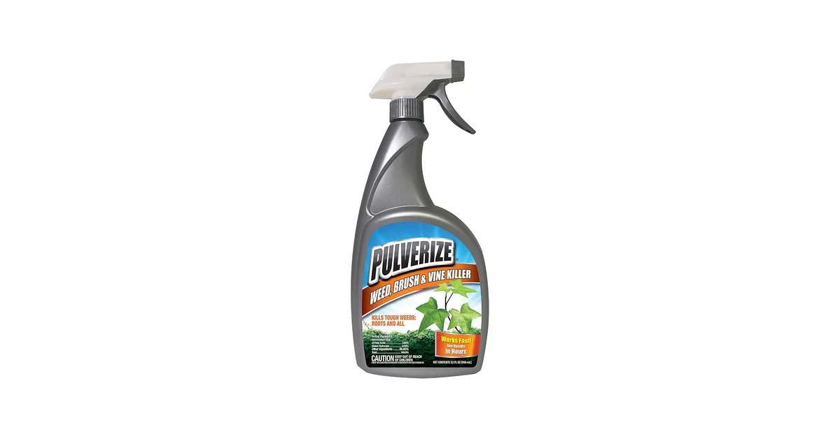 Pulverize 32oz Weed Brush & Vine Killer Trigger Bottle Ready to Use - Image 2