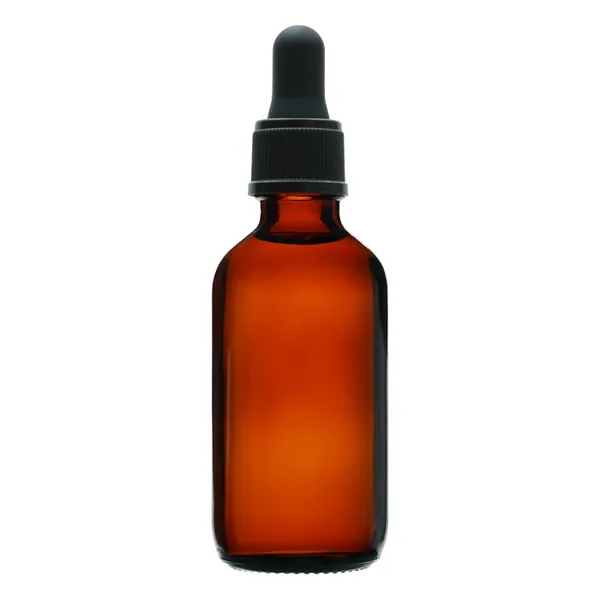Pyur scientific amber glass tincture bottle w/ dropper