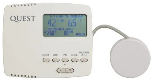 Quest DEH 3000R Wall-Mounted Humidistat with Sensor - Image 2