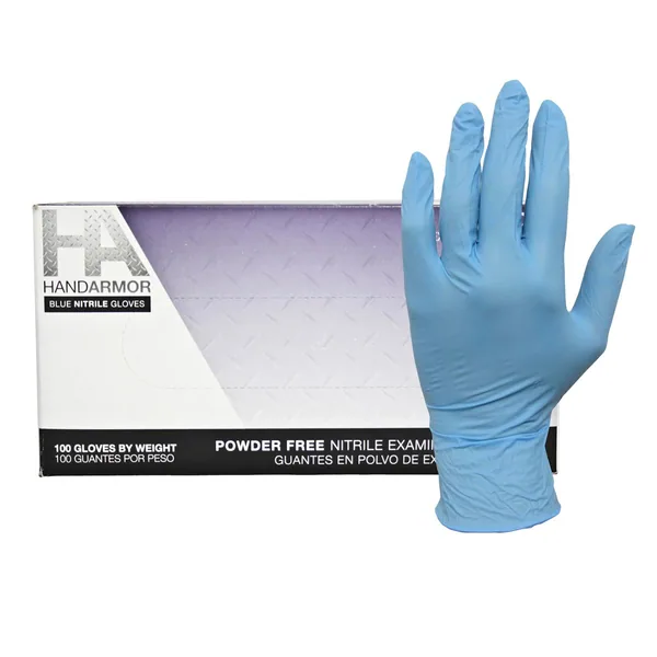 R3 Safety, Gloves Nitrile Medium Disposable 100/Box