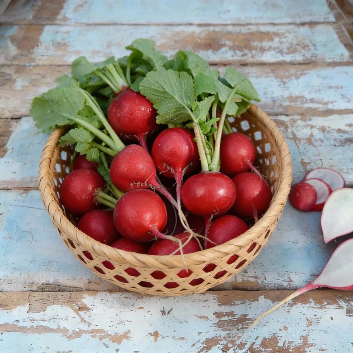 Radish, Early Scarlet Globe 1/2oz - Image 2