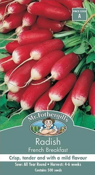Radish, French Breakfast 1lb
