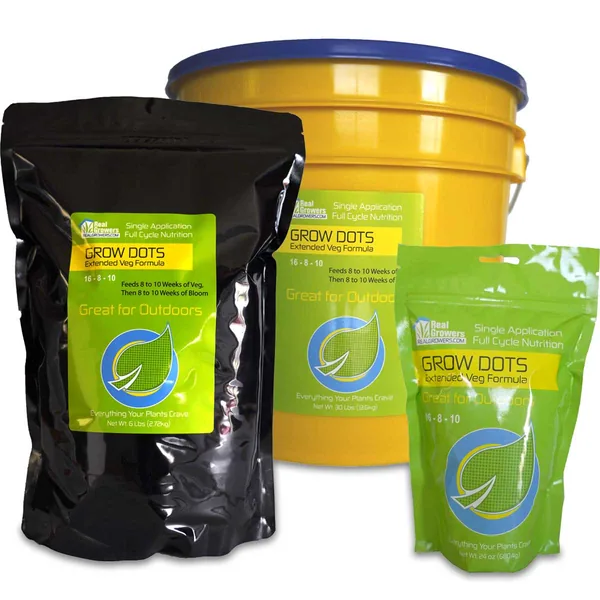 Grow Dots EXTENDED Formula Programmed Release Plant Fertilizer