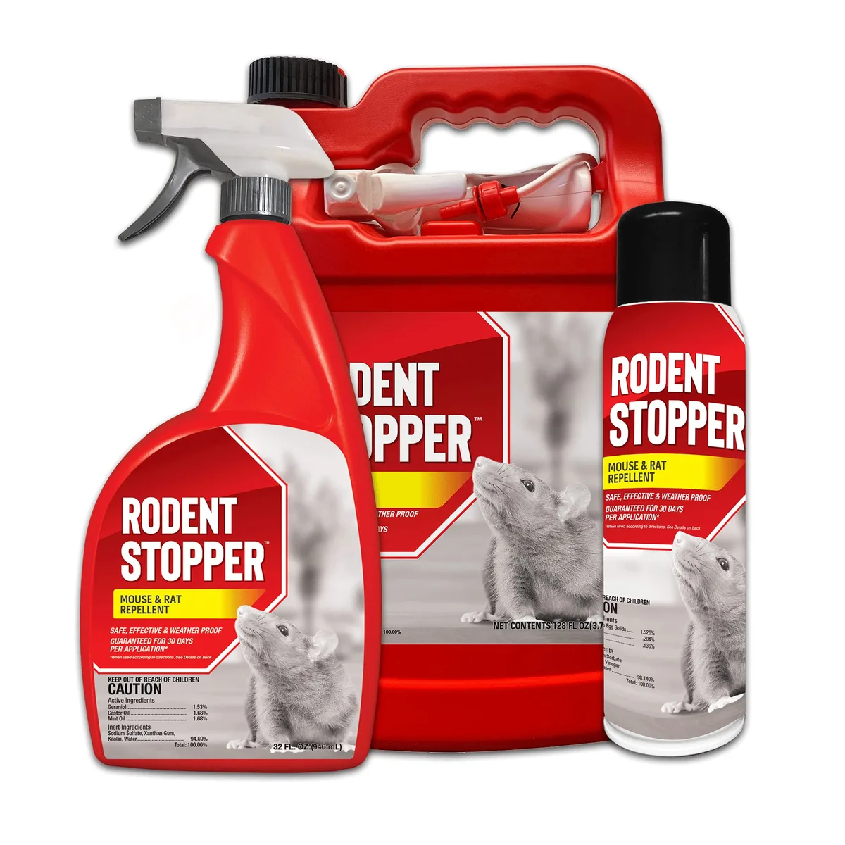 Rodent Stopper 2.5lb Jug Repellent Shaker Granules - Image 2