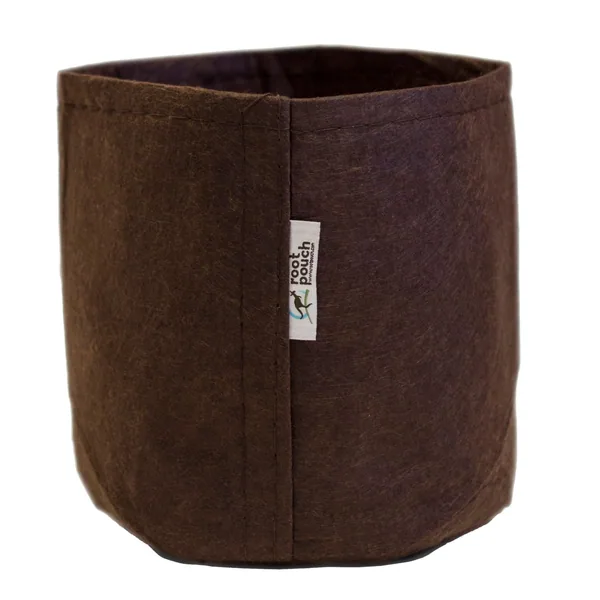 Root Pouch #01 Brown Multi Use 1gal Fabric Pot