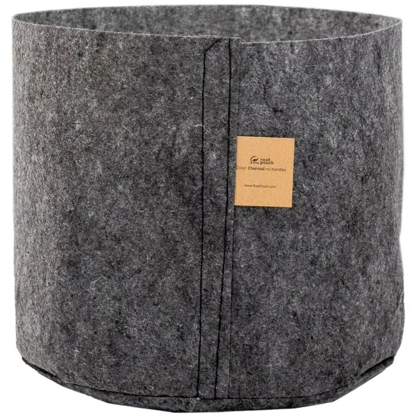 Root Pouch #02 Charcoal One & Done 2gal Fabric Pot - Image 2