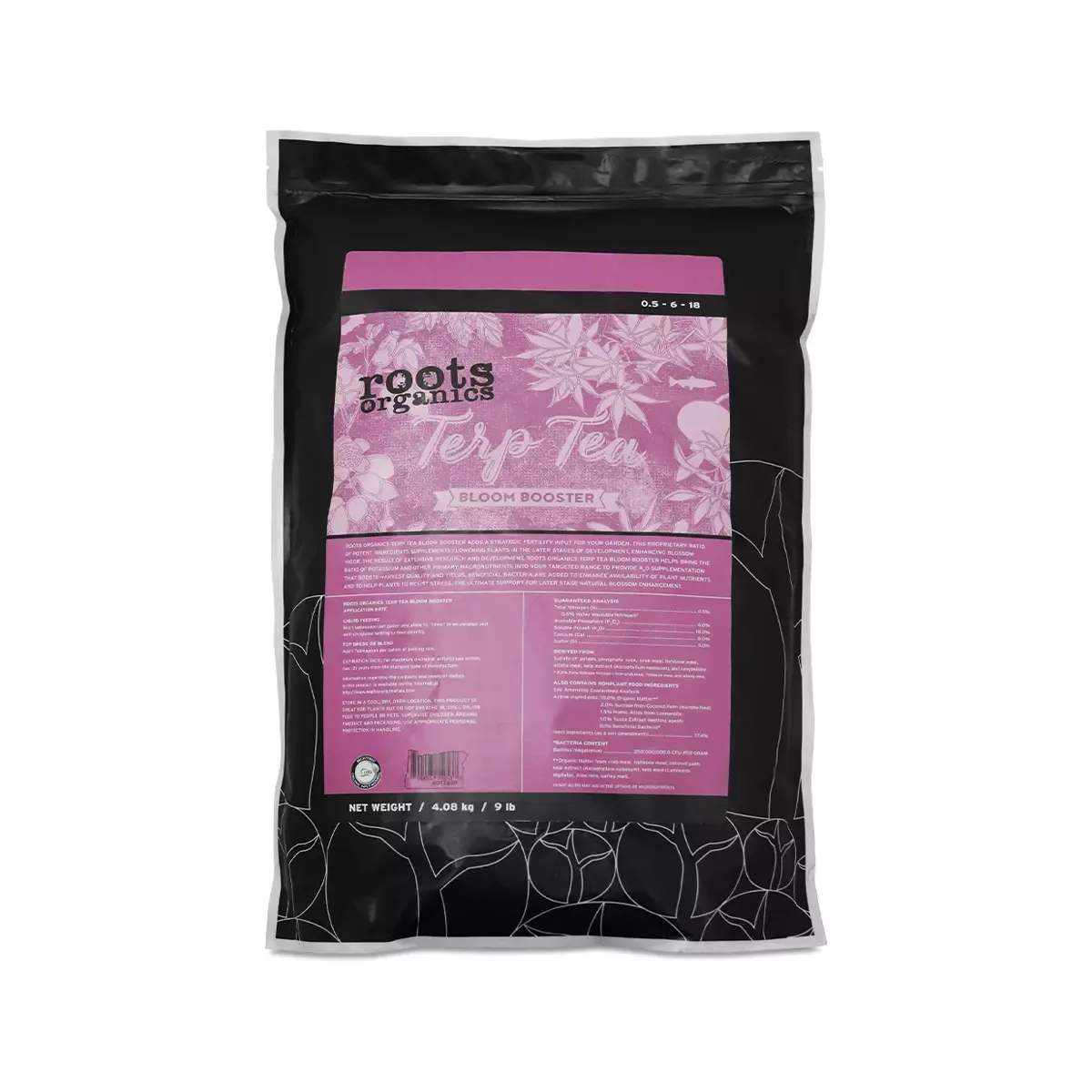 Roots Organics Terp Tea Bloom Booster, 9 lb - Image 2