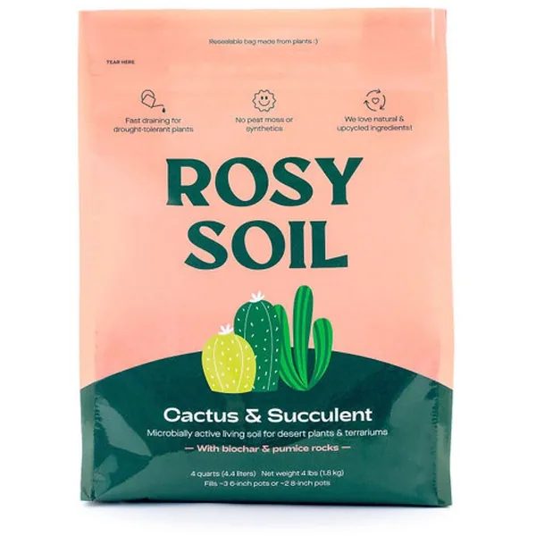 Rosy Soil 4qt Cactus Mix