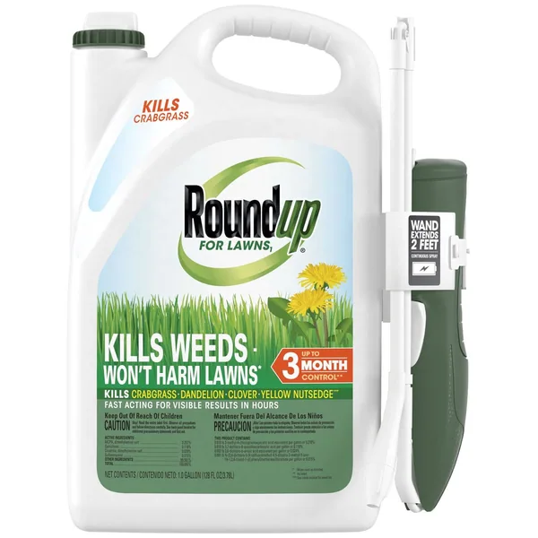 Roundup 1gal For Lawns North RTU Extended Wand