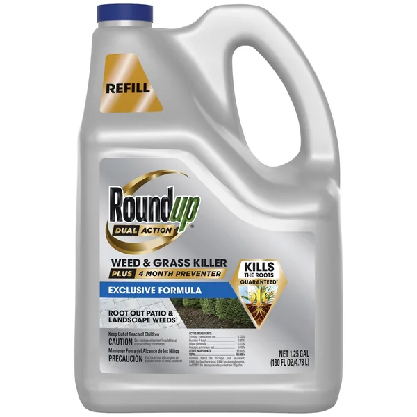 Roundup Dual Action Weed Grass Kill Preventer RTU