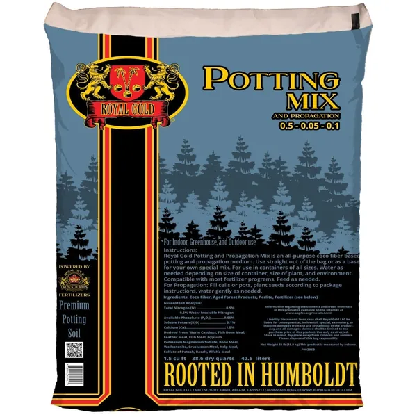 Royal Gold 1.5cf Potting & Propagation Mix