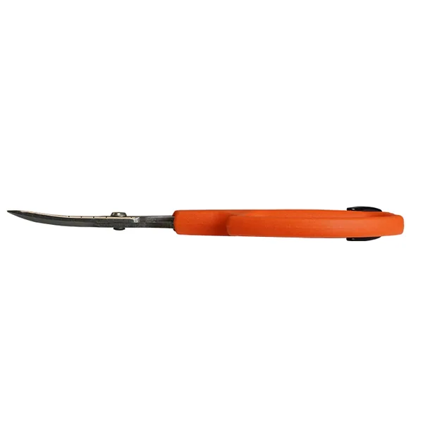 Saboten Stainless Steel Curved Blade Automatic Trimming Scissors, Orange (PT-20)
