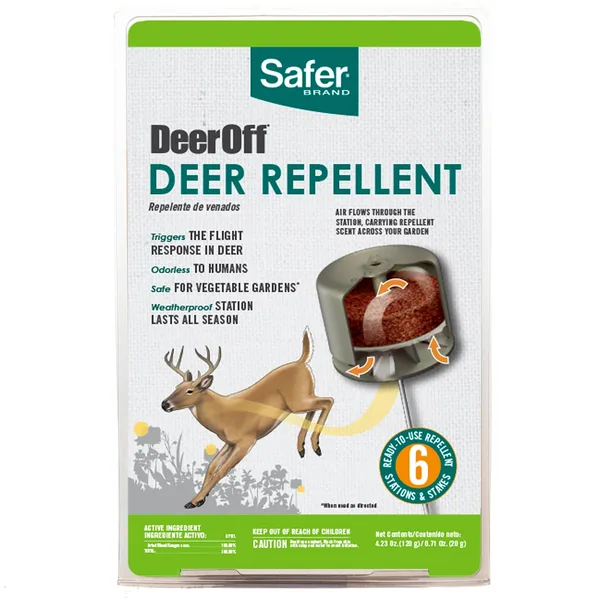 Safer Deer Repellent Waterproof Stations