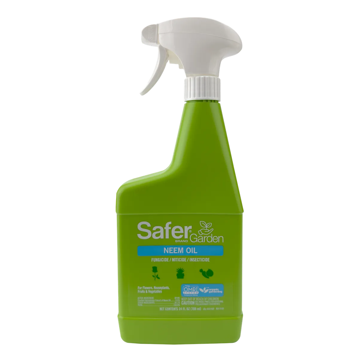 Safer Garden 24oz Neem Oil RTU OMRI Listed - Image 2